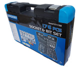 TOOL SET | 6.3 MM (1/4") / 10 MM (3/8") / 12.5 MM (1/2") | 176 PCS. (KR121176B)