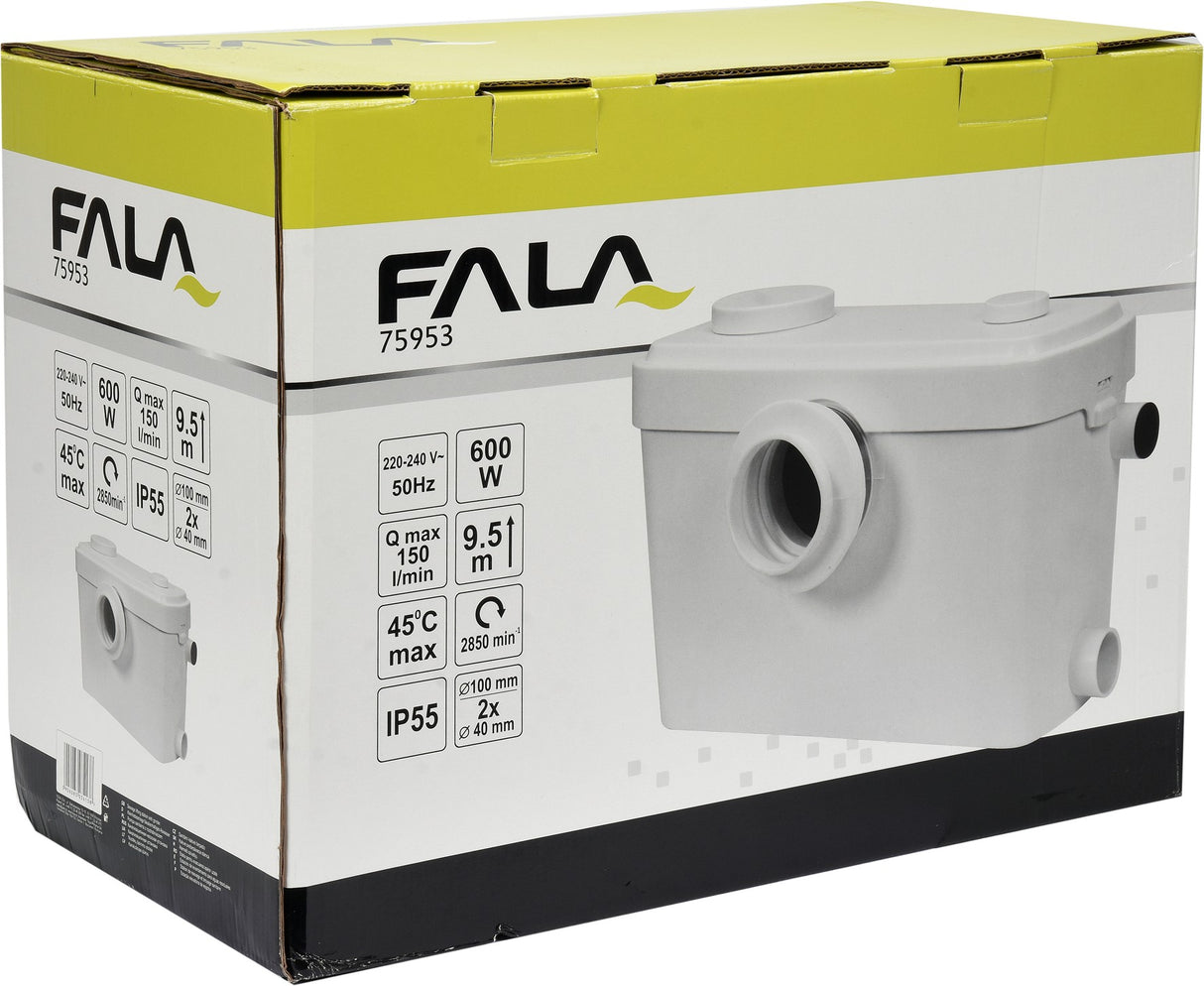 SEWAGE PUMP 600W WITH BLADES (75953)