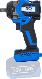 CORDLESS IMPACT WRENCH SET | BRUSHLESS | 550 NM | 18 V | WITH RECHARGEABLE BATTERY AND QUICK CHARGER (7390)