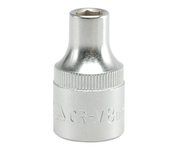 SOCKET  8MM 1/2" 6PT CV REGULAR (YT-1201)