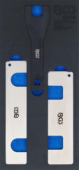 TOOL TRAY 1/3: ENGINE TIMING TOOL SET | FOR OPEL / VAUXHALL 1.0, 1.4 L PETROL ENGINES (6686)