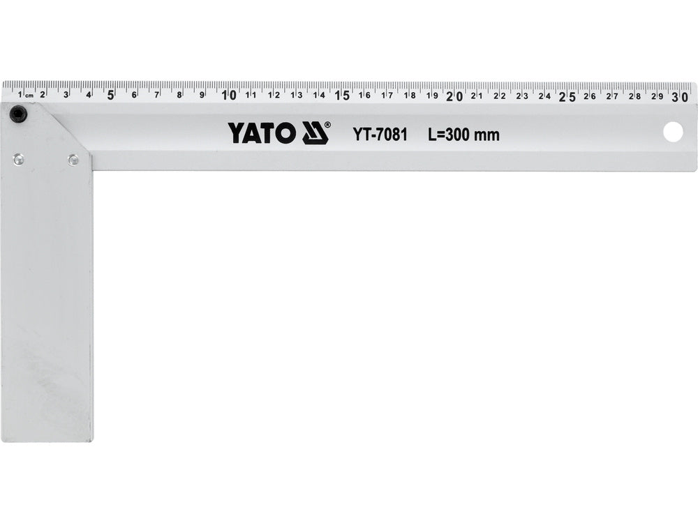 ALUMINIUM TRY SQUARE 300MM (YT-7081)