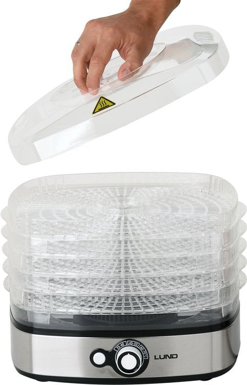 FOOD DEHYDRATOR 5 TRAYS, 420-500W (68270)
