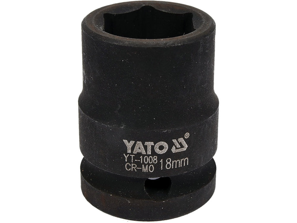 IMPACT SOCKET 1/2"X18MM (YT-1008)