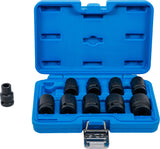IMPACT SOCKET SET, HEXAGON | 12.5 MM (1/2") DRIVE | 10 - 24 MM | 10 PCS. (5205)