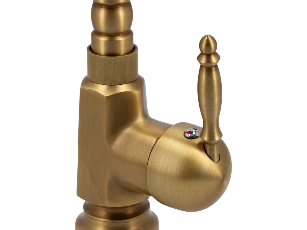 SINGLE-LEVER SINK MIXER RETRO BRONZE 3 (75832)
