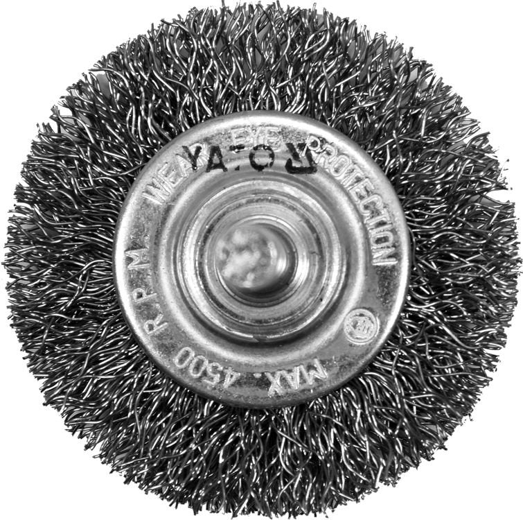 WIRE BRUSH 50MM INOX FOR DRILL (YT-47565)