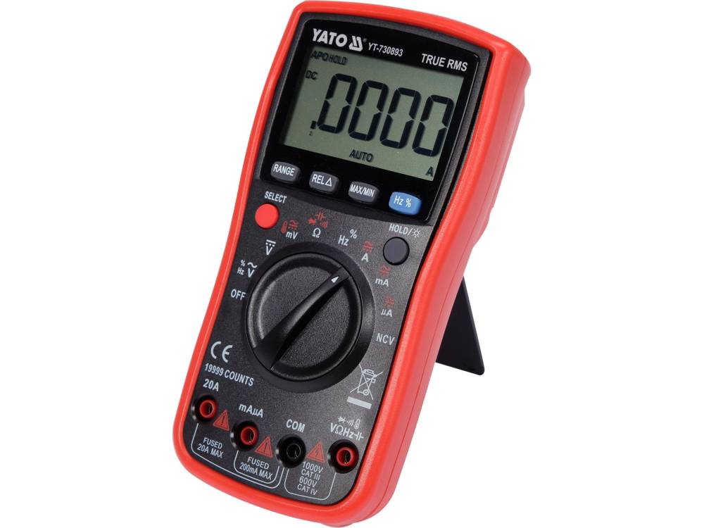 DIGITAL MULTIMETER TRUE RMS LCD 19999 (YT-730893)