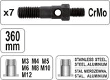 HAND RIVETER NUT M3-M12 (YT-36127)