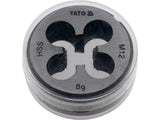 ROUND THREAD DIE M12 HSS M2 (YT-2969)