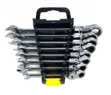 RATCHET WRENCH SET | FLEX HEAD | 8-19 MM | 8 PCS. (SK5308)