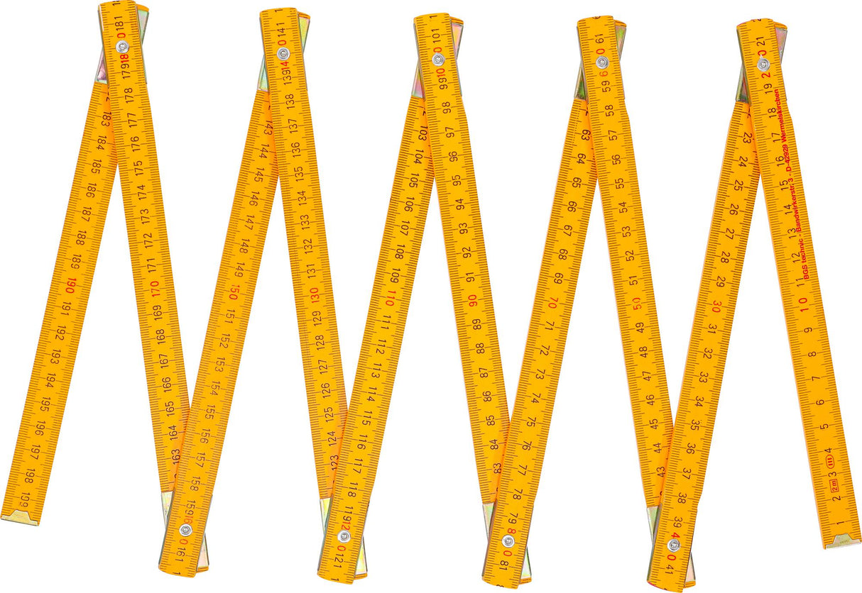 WOODEN FOLDING RULE | 2 M (92051)