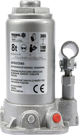 HYDRAULIC BOTTLE JACK 8T (80042)