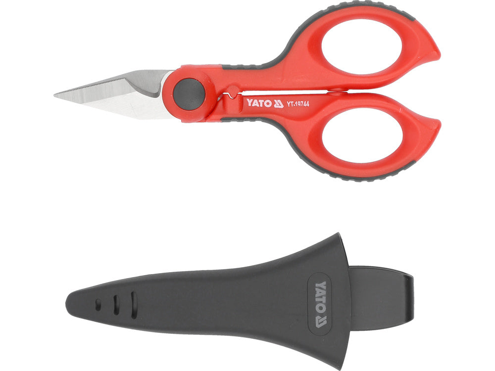ELECTRICIANS SCISSORS HD INOX 150MM (YT-19744)