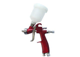 PAINT SPRAY GUN HVLP Ø1.0 MM, MINI 120 ML PLASTIC CUP (L100)
