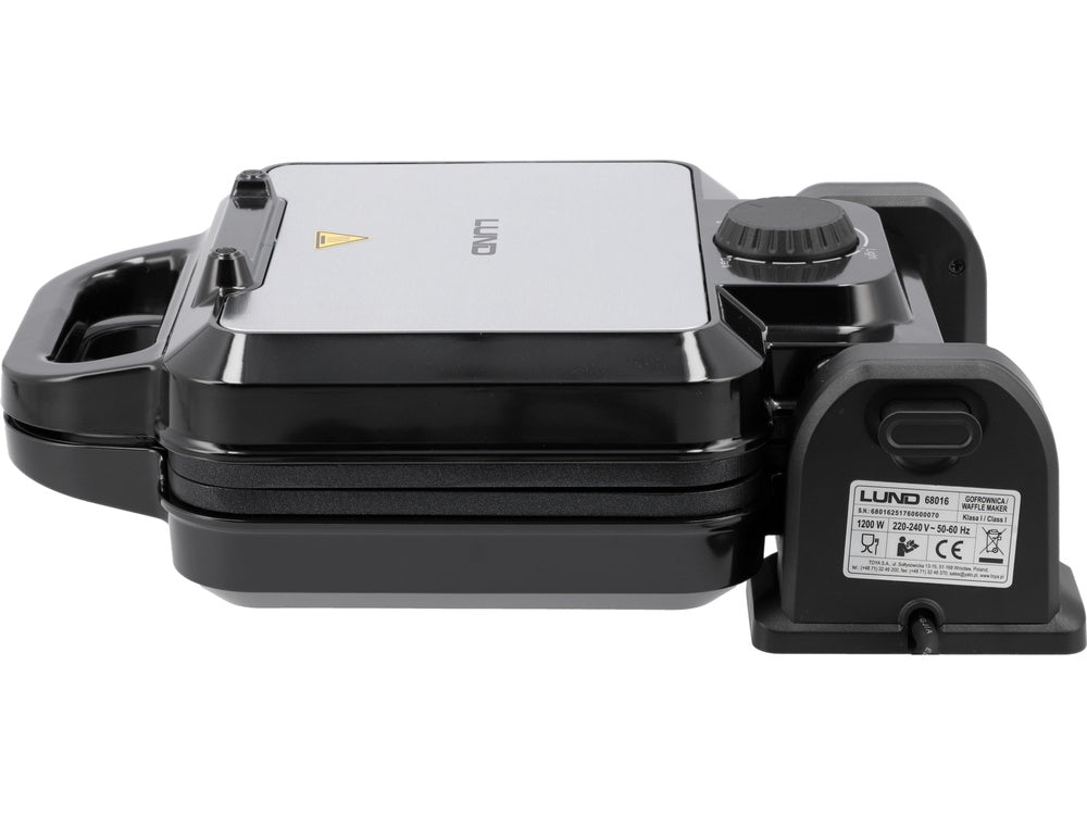 WAFFLE MAKER 1200W - 2 WAFFLES (68016)