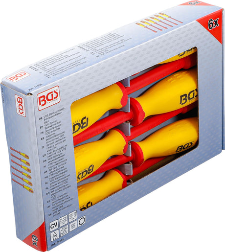 VDE SOCKET SCREWDRIVER SET | HEXAGON | 5.5 - 12 MM | 6 PCS. (71095)