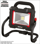 FLOODLIGHT 18V 1600LM 20W - BODY (YT-82961)