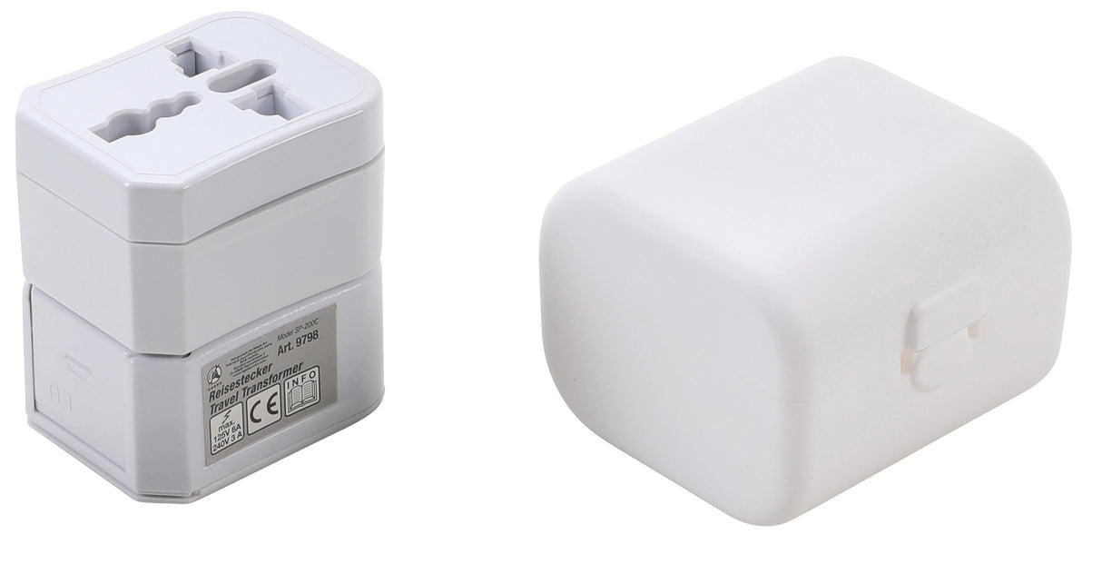 TRAVEL PLUG ADAPTOR | 3 PCS. (9798)