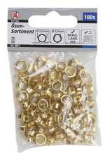 EYELET ASSORTMENT | 5.0 X 5.5 MM | 100 PCS. (569-1)