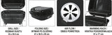 PORTABLE CHARCOAL GRILL 33 X 35,5CM (99483)
