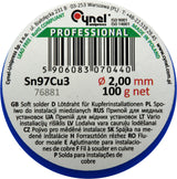 SOFT SOLDER 2MM 100G (76881)