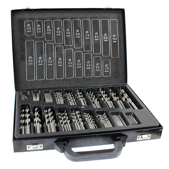 METAL DRILL BIT SET | HSS | Ø 1 - 10 MM | 170 PCS. (ES-1999)