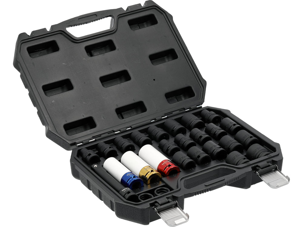 DRIVE IMPACT SOCKET 1/2" 24PCS (YT-10569)