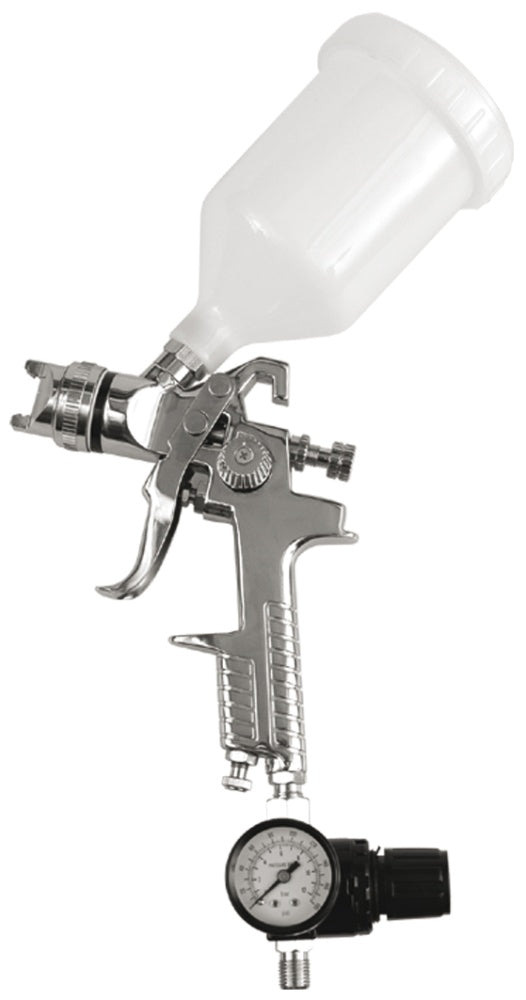 SPRAY GUN W. FLUID CUP HVLP 600ML (80902)