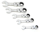 OFFSET RATCHET WRENCHES | FLEX HEAD | 10/12/13/17/19 MM | 5 PCS. (RP5)