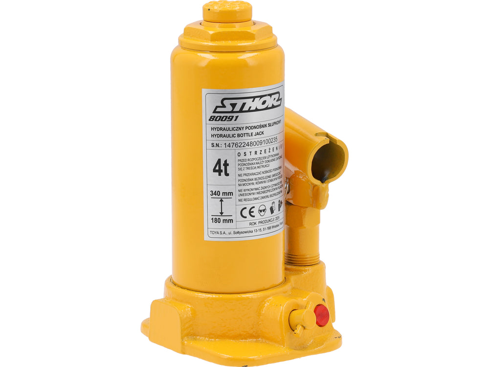 HYDRAULIC BOTTLE JACK 4T (80091)
