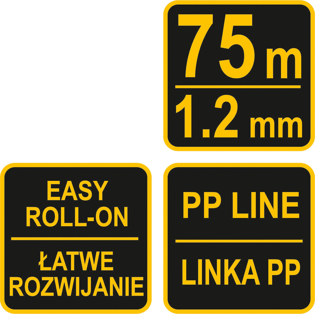 TWISTED BRICK LINE 75M (17497)