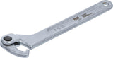 ADJUSTABLE HOOK WRENCH WITH NOSE | 15 - 35 MM (73227)