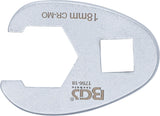 CROWFOOT SPANNER | 10 MM (3/8") DRIVE | 18 MM (1756-18)