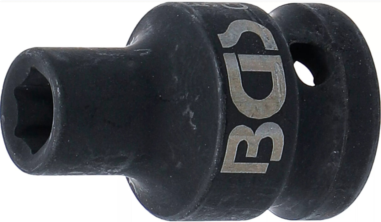 IMPACT SOCKET, HEXAGON | 12.5 MM (1/2") DRIVE | 8 MM (5205-8)