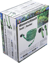 WATER HOSE | TEXTILE | FLEXIBLE | WITH GARDEN HAND SHOWER WITH 7 FUNCTIONS | 7,5 - 22 M (70904)