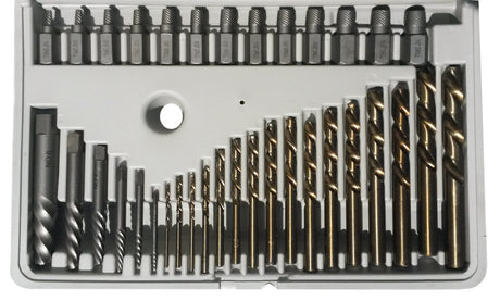 BROKEN BOLT DRILL BIT AND BIT SET | 35 PCS. (8462M)