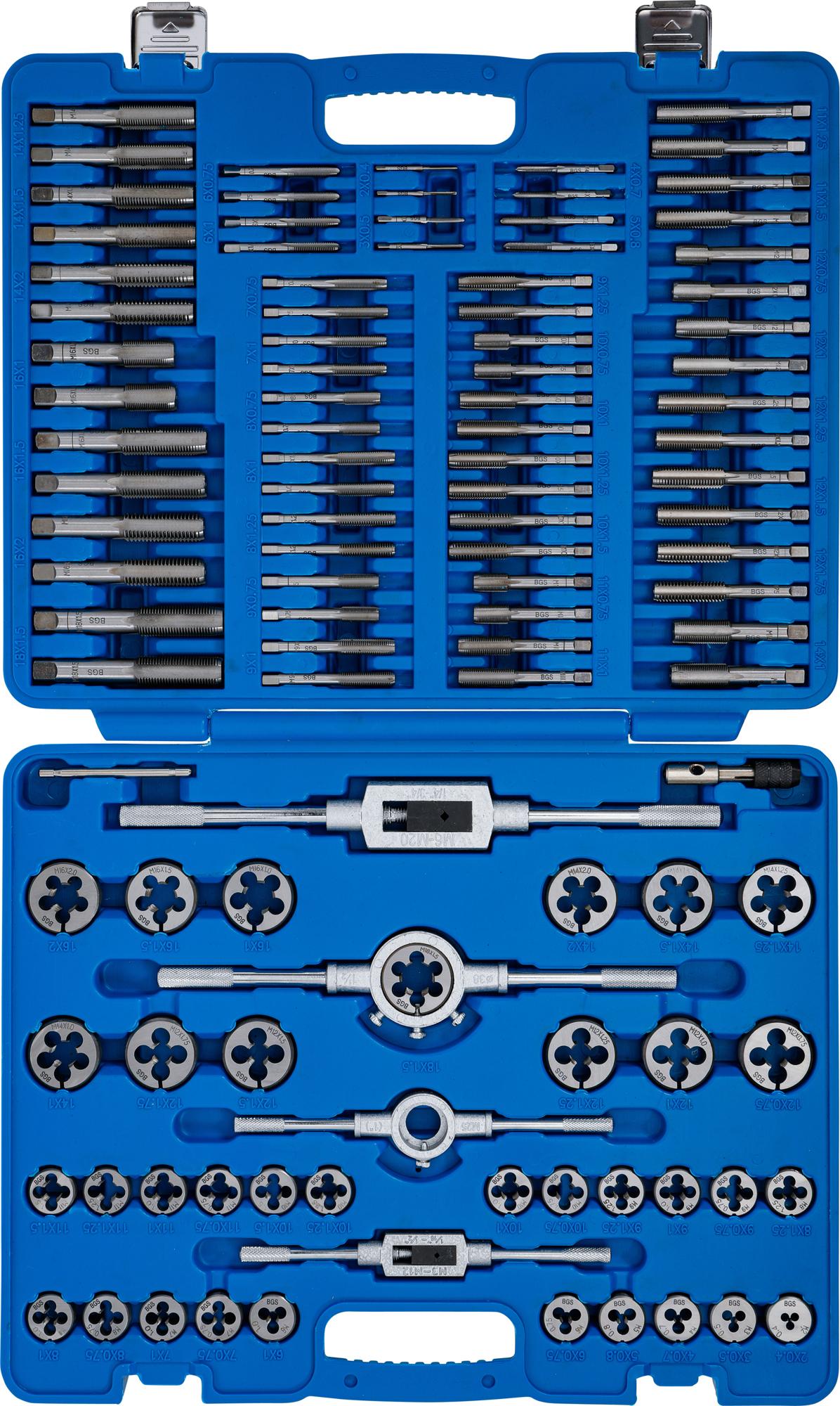 TAP AND DIE SET | M2 - M18 | 110 PCS. (1900)