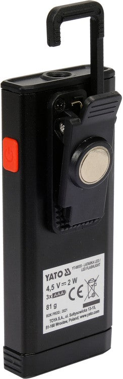 WORK LIGHT 200LM, 3XAAA (YT-08555)