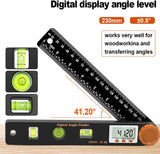 MULTIFUNCTIONAL DIGITAL ANGLE RULER / SPIRIT LEVEL | 4 IN 1 (DAR4)