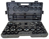 IMPACT SOCKET SET | CR-MO | 12-POINT | 25 MM (1") | 20 MM (3/4") | 26 PCS. (H4221226)