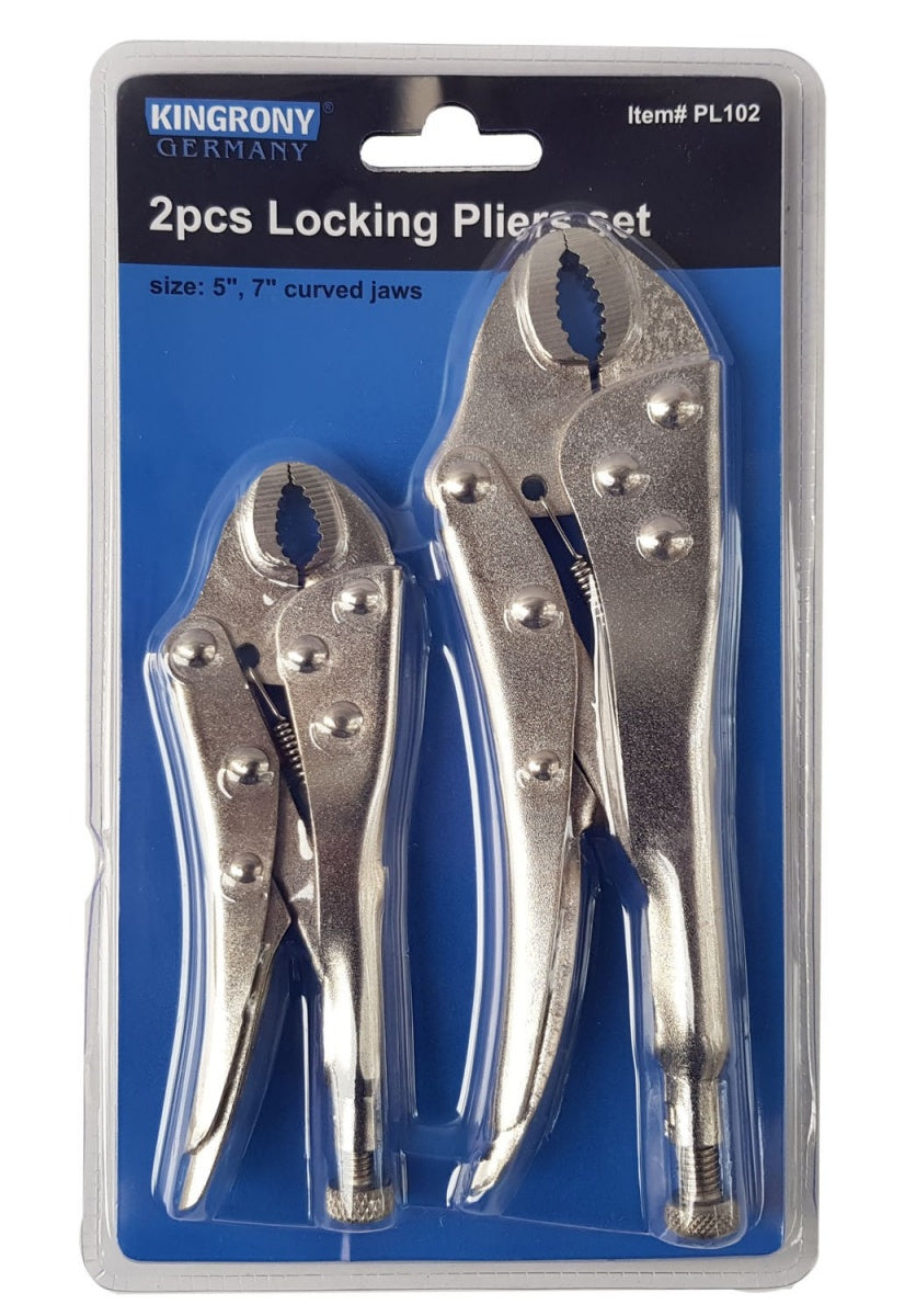 LOCKING PLIERS SET | 125/175 MM | 2 PCS. (PL102)