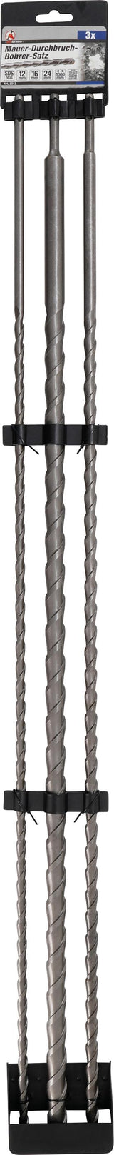 SDS DRILL BIT SET | SDS SHAFT | 12 / 16 / 24 MM | 3 PCS. (2012)