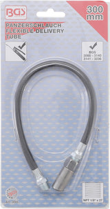 FLEXIBLE DELIVERY TUBE FOR GREASE GUN | 300 MM (3066)