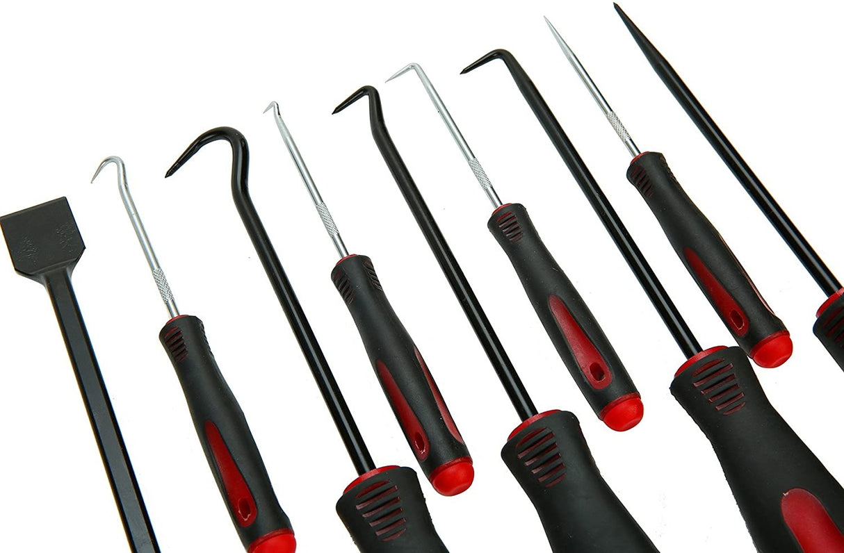 NEEDLE / AWL AND HOOK SET | 9 PCS. (SK32949)