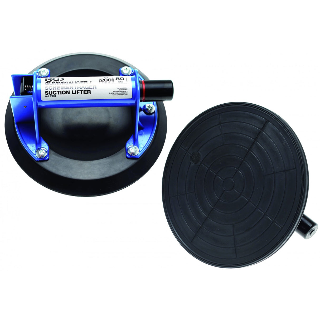 RUBBER SUCTION LIFTER | EXTRA STRONG | Ø 200 MM (7983)