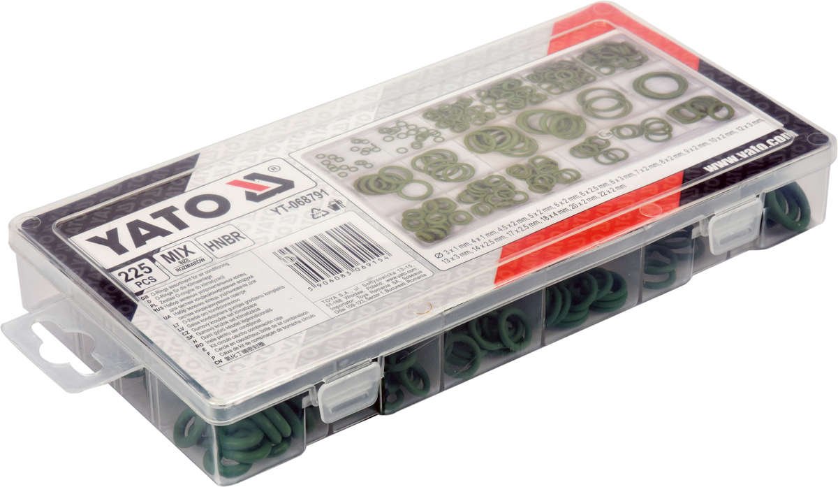 225 PCS HNBR ORINGS FOR AIR CONDITIONING (YT-068791)
