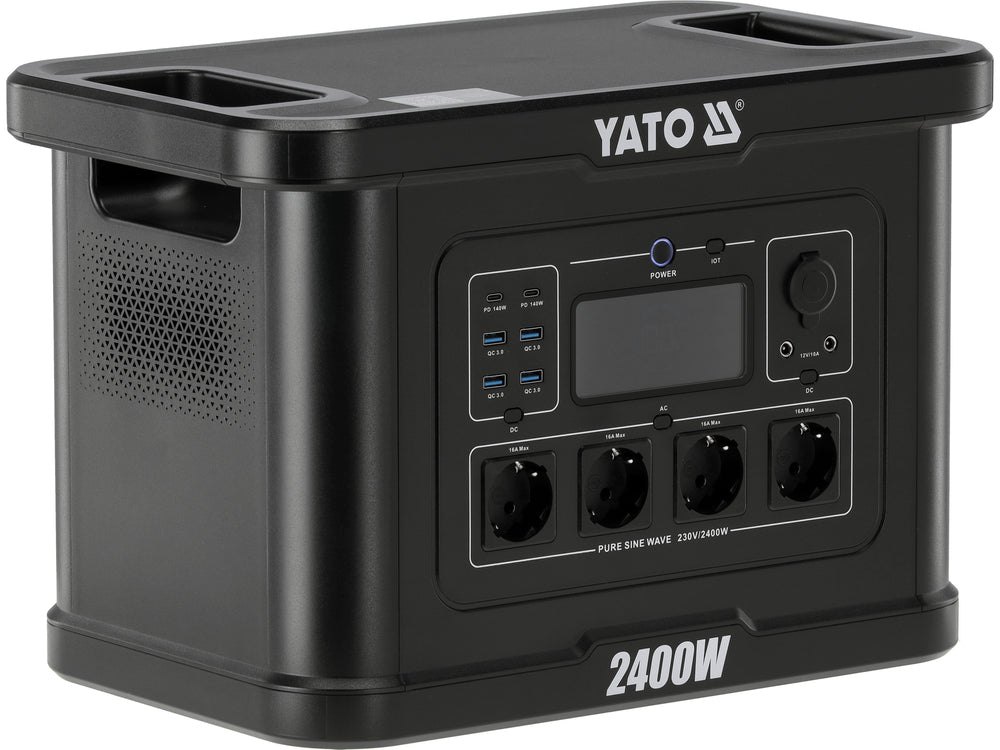 PORTABLE BATTERY STATION 2400W, 2232WH (YT-83095)