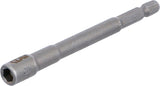 SOCKET, HEXAGON | EXTRA LONG | FOR ELECTRIC DRILLS | 6.3 MM (1/4") DRIVE | 6 MM (2762)