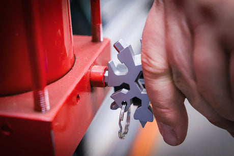 MULTI-FUNCTION TOOL | SNOWFLAKE | 18-IN-1 | STAINLESS STEEL (85880)